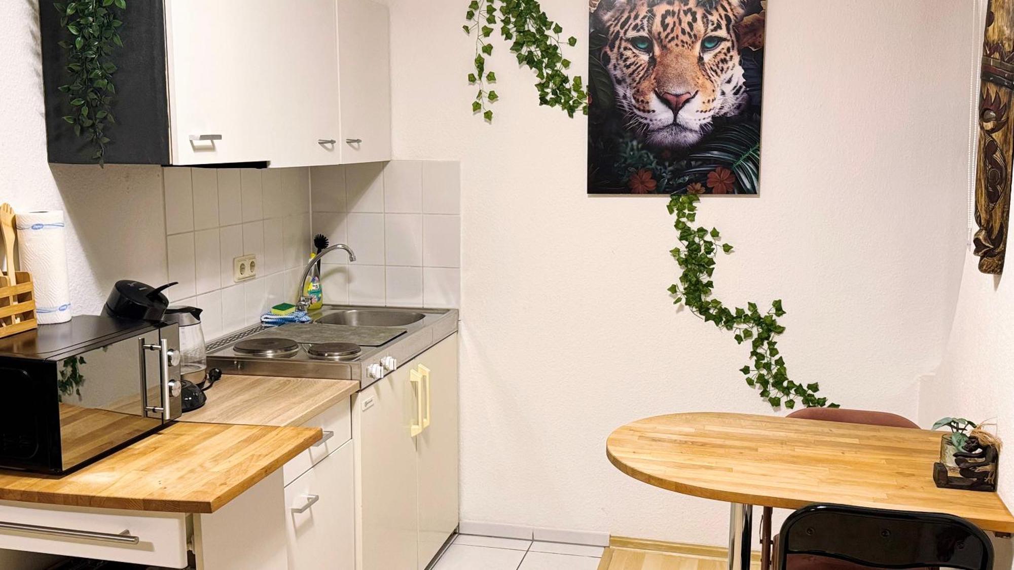 Zentrumnah Inklusive Parkplatz Jungle-Suite By Rentigo - Ruheoase Im Herzen Von Saarbruecken! Buitenkant foto